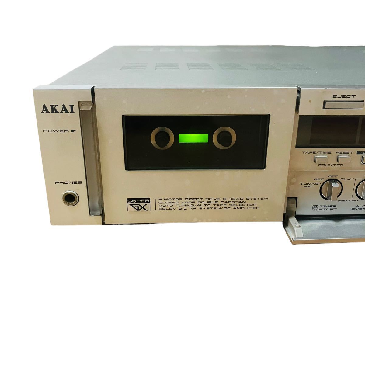 AKAI アカイ カセットデッキ gx-f71 cassette deck ステレオカセット