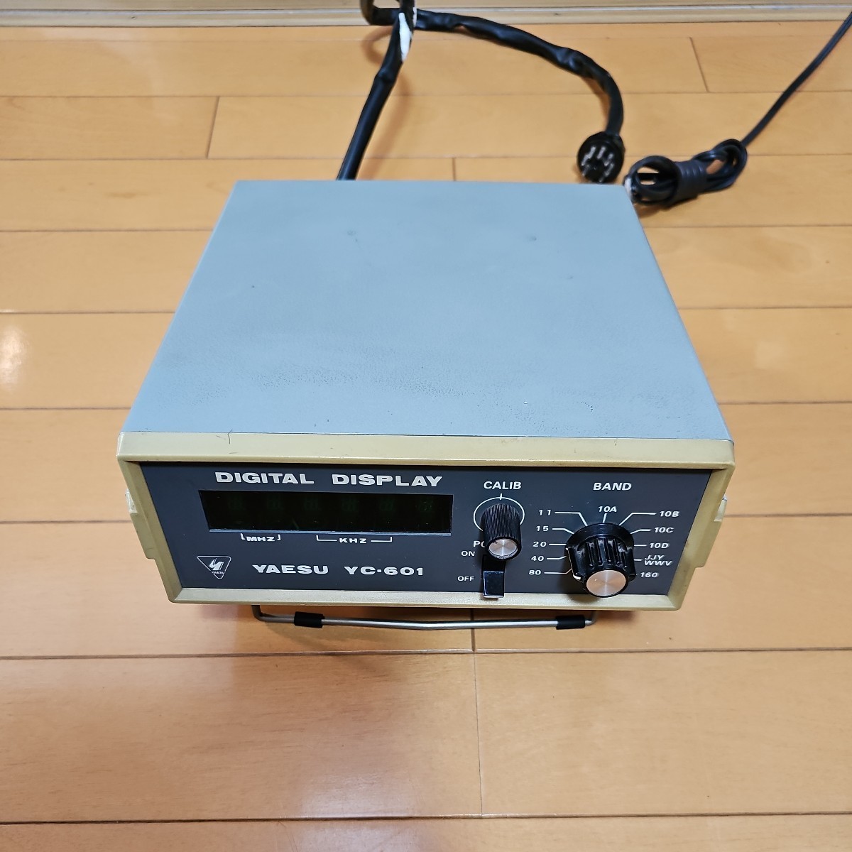yaesu 周波数カウンター ヤエスYC-601 アマチュア無線 箱あり YAESU
