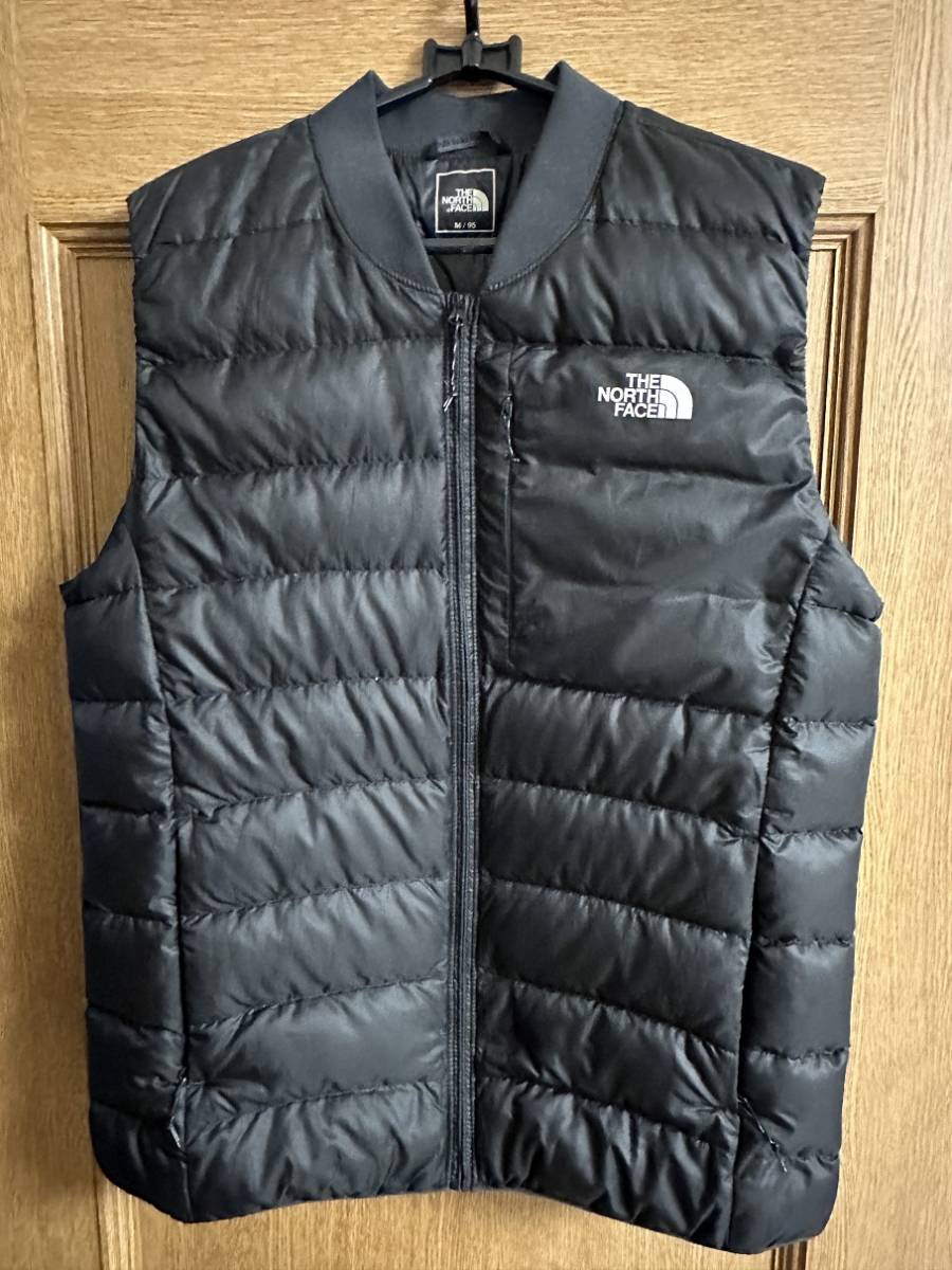 【中古・美品】ノースフェイス テックパック ブラック　ダウンベスト NV1DM50　Ｍサイズ