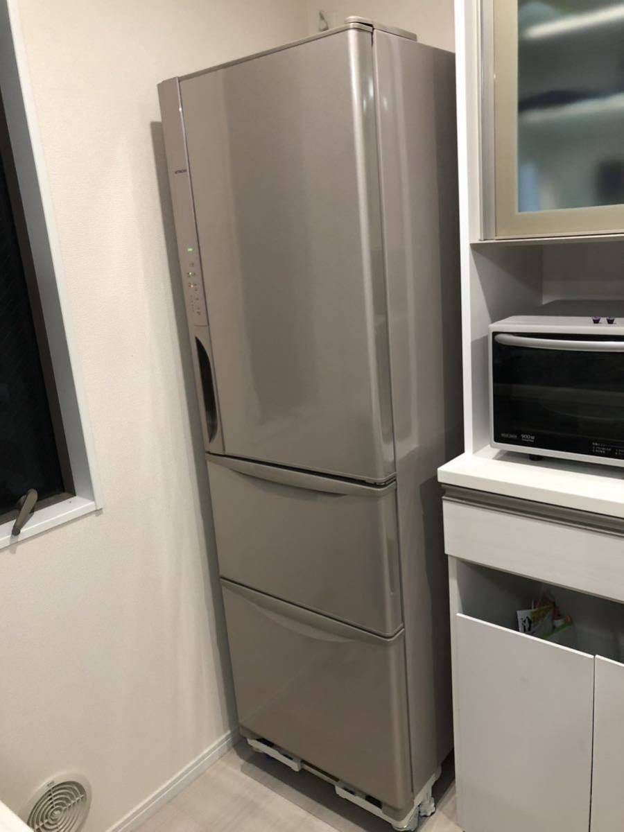 日立真空チルド 狭し 節電エコ 3ドア冷蔵庫！ 