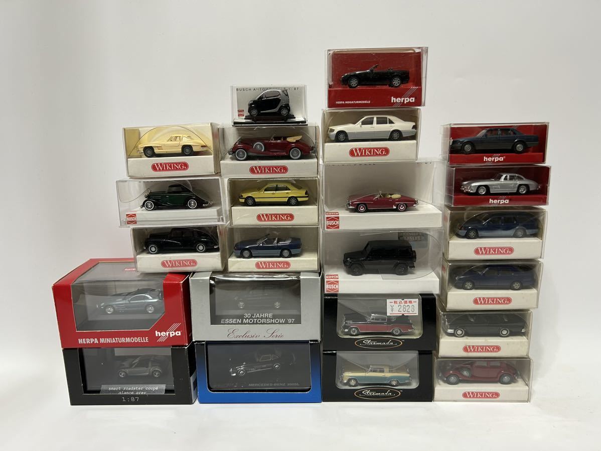 1/87 WIKING, Brekinaなど12台 Wiking herpa BUSCH Ricko BREKINA等 1/87 メルセデス・ベンツ