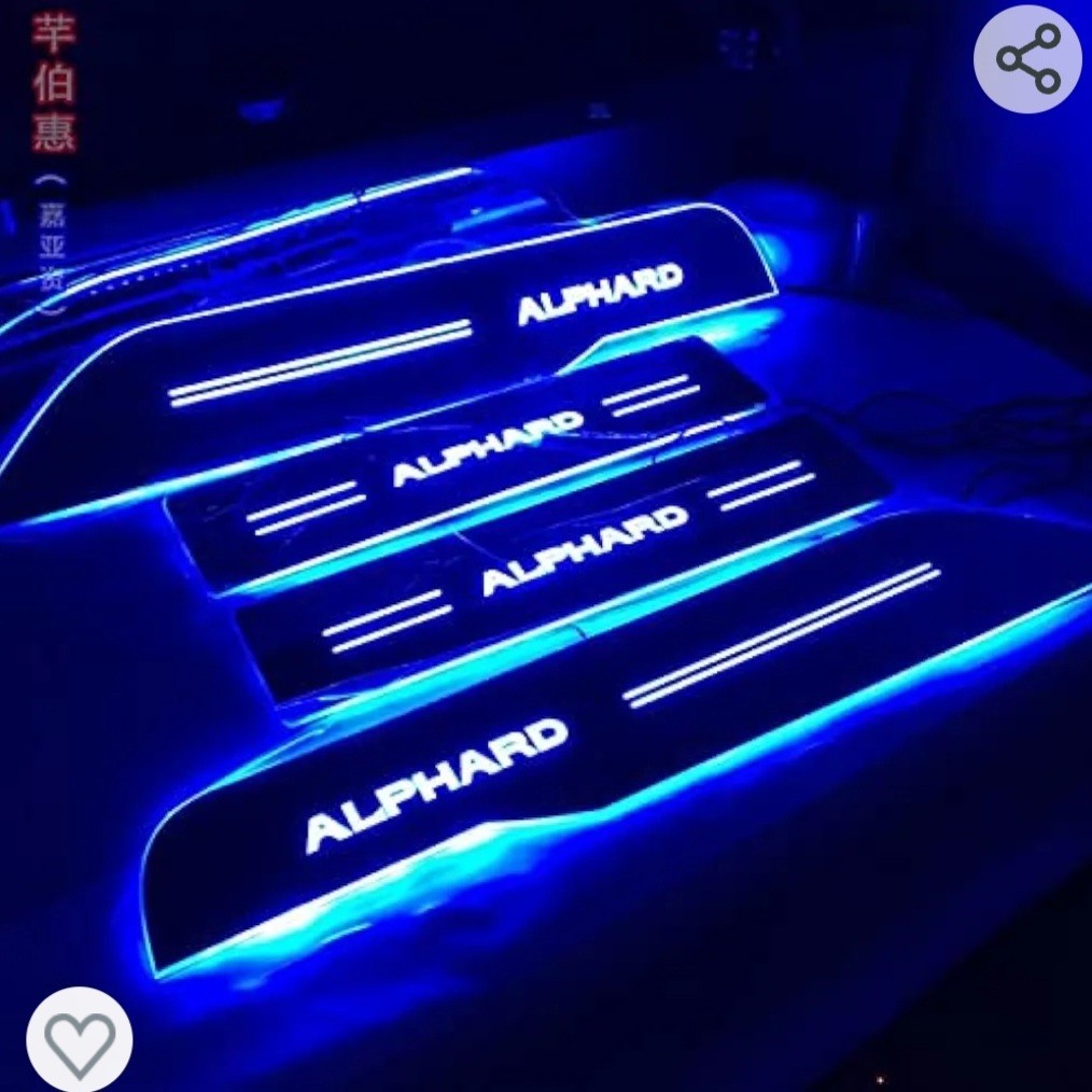  アルファード30系 スカッフプレート キッキングガーニッシュカバー LED点灯(トヨタ用)｜売買されたオークション情報、yahooの商品情報をアーカイブ公開 - オークファン トヨタ用