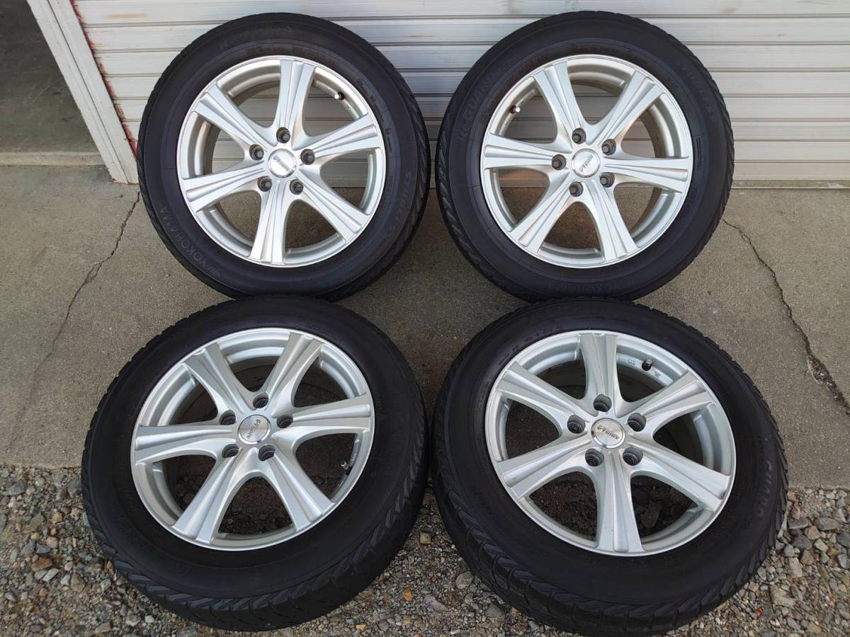 社外アルミ＆スタッドレスSET 205/60R16 1台分 ノア ヴォクシー セレナ 