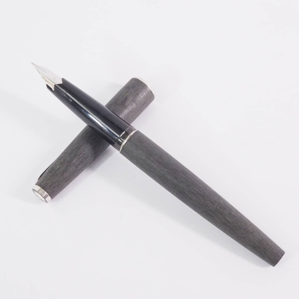 PLATINUM プラチナ 万年筆 STERLING SILVER ペン先18K-WG 中字
