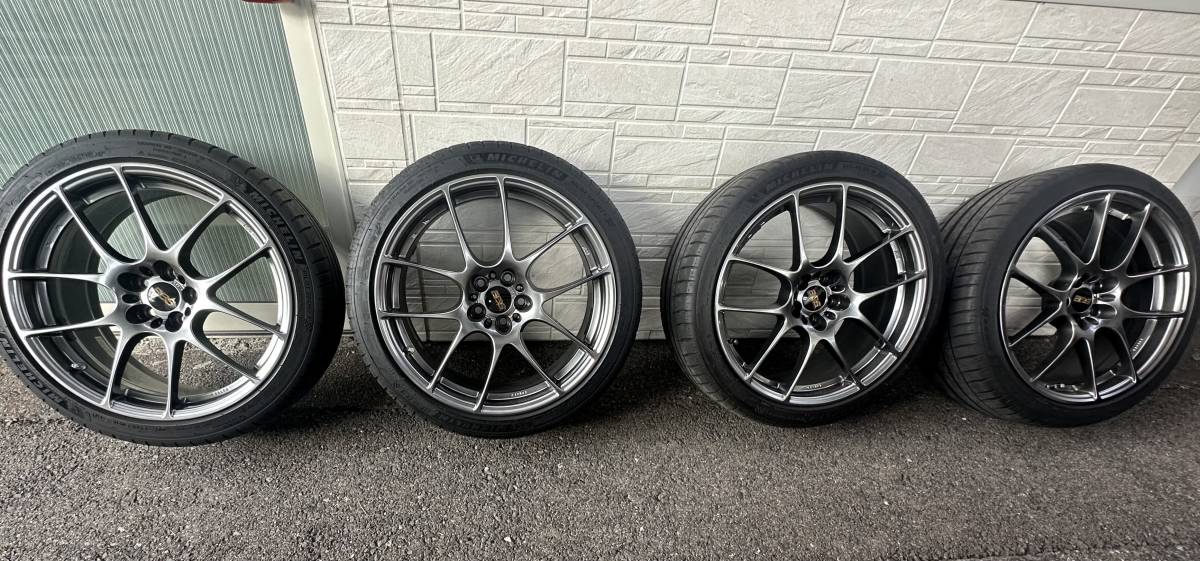 BBS RF RF515 8J +45 5-100 鍛造 軽量 DB ミシュラン パイロット