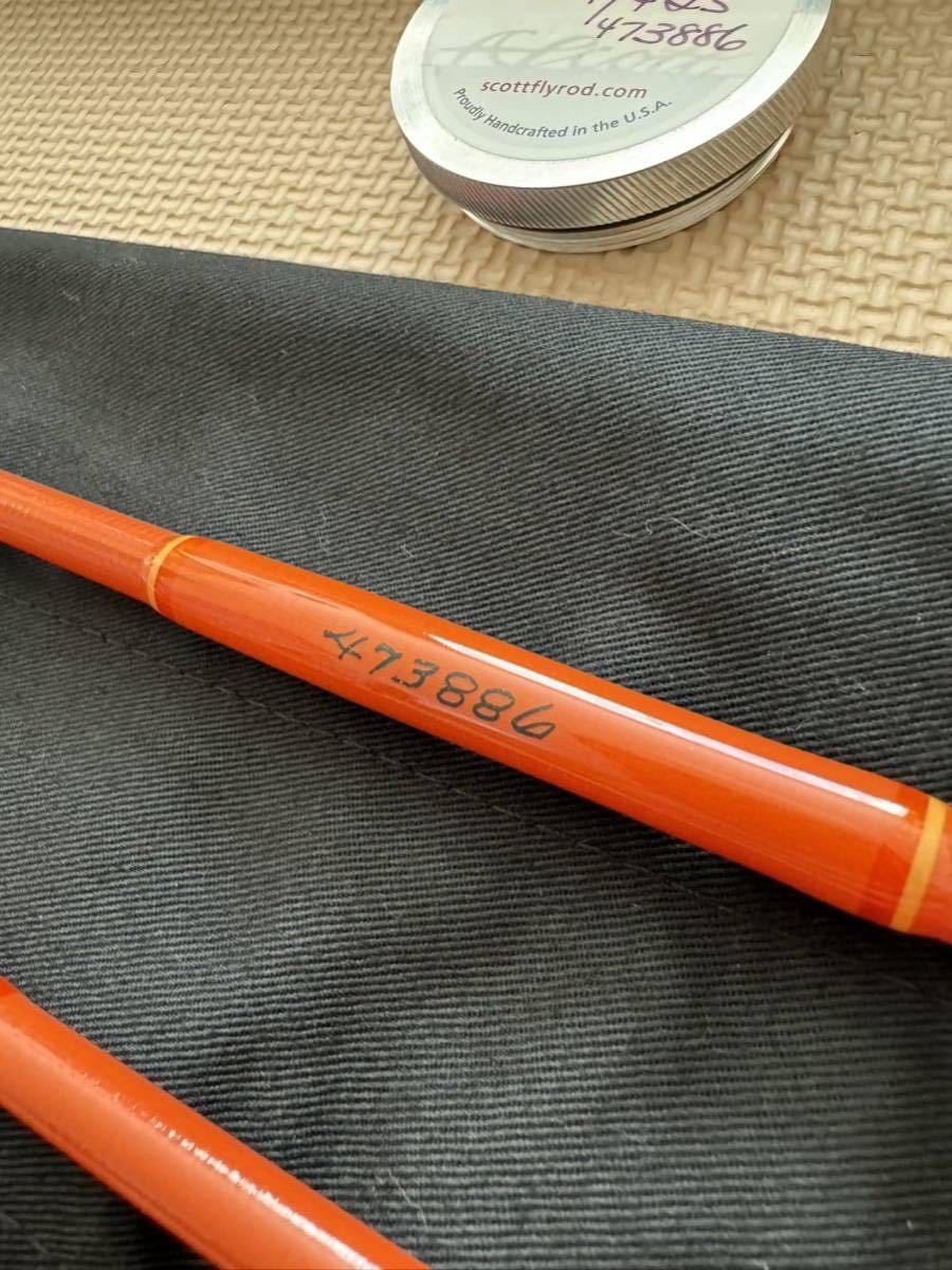 ほぼ新品！Scott Fシリーズ 724/4 7ft2inc #4 スコットフライロッド FS