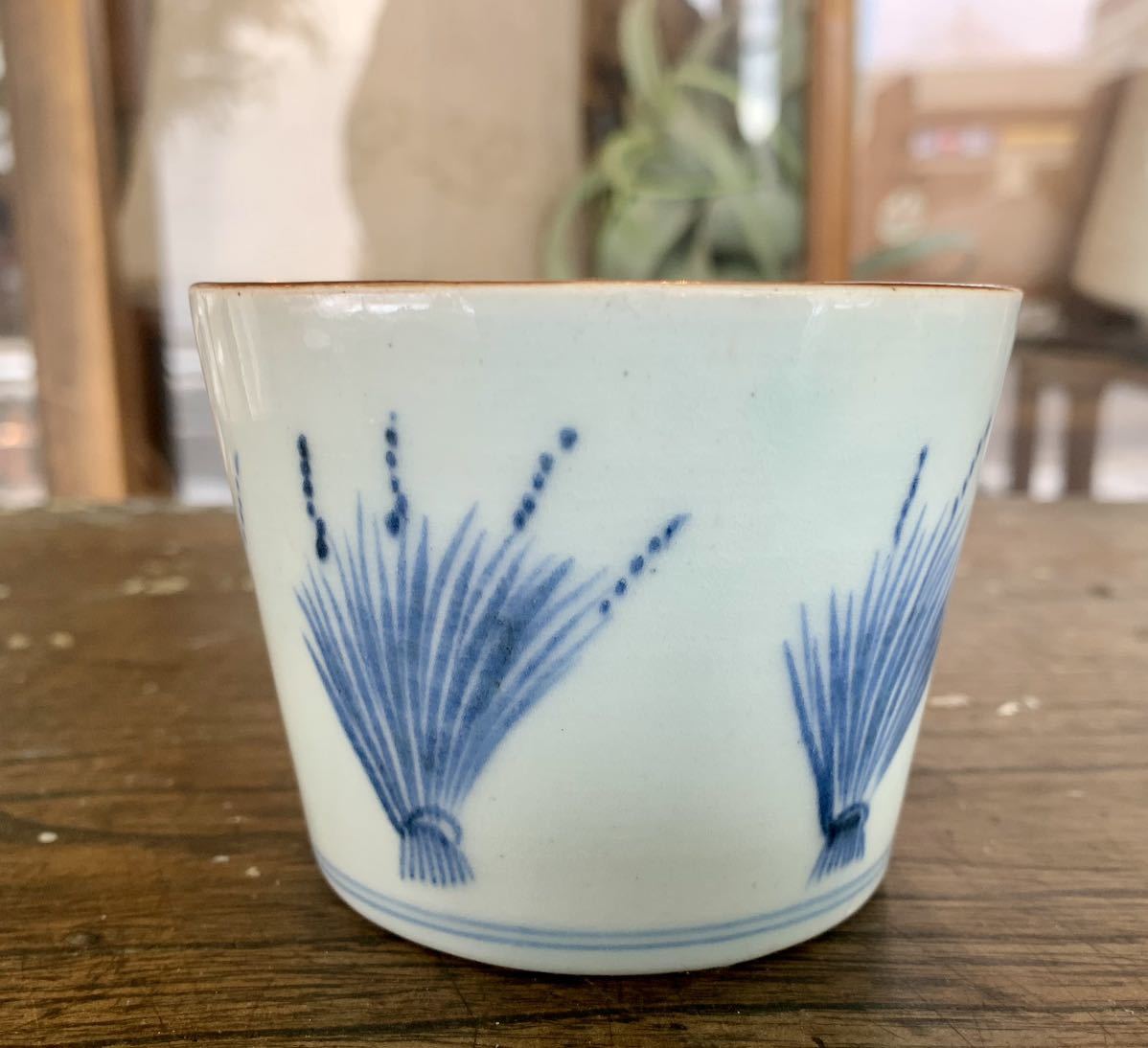 【数量限定，豊富な】 稲藁に鎌 稲束に鎌 古伊万里蕎麦猪口 無傷完 品 江戸後期 染付 そば猪口(染付)｜売買されたオークション情報、yahooの商品情報をアーカイブ公開 - オークファン 伊万里、有田