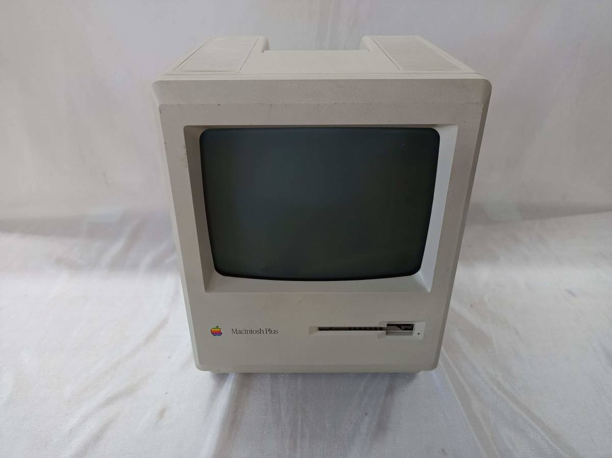 QAZ12247★ジャンク品　Apple アップル　Macintosh Plus 1Mb デスクトップ マッキントッシュ プラス