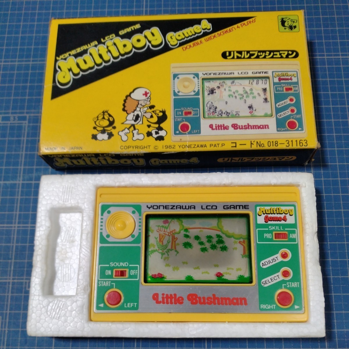 Yonezawa Multiboy Game 4 リトルブッシュマン リトルブッシュマン マルチボーイ ヨネザワ レトロ LCDゲームリトル