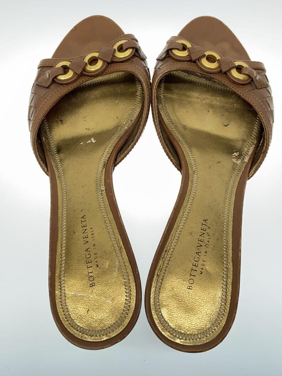BOTTEGA VENETA（ボッテガヴェネタ） レザーサンダル ブラウン