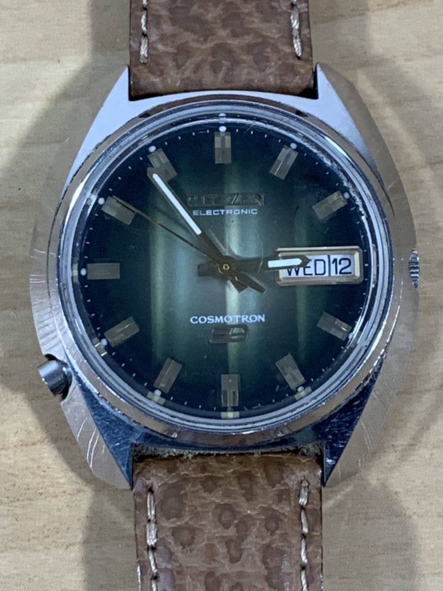 正規品，限定SALE ビンテージ CITIZEN シチズン COSMOTRON コスモトロン 腕時計 メンズウォッチ(シチズン)｜売買されたオークション情報、yahooの商品情報をアーカイブ公開 - オークファン その他