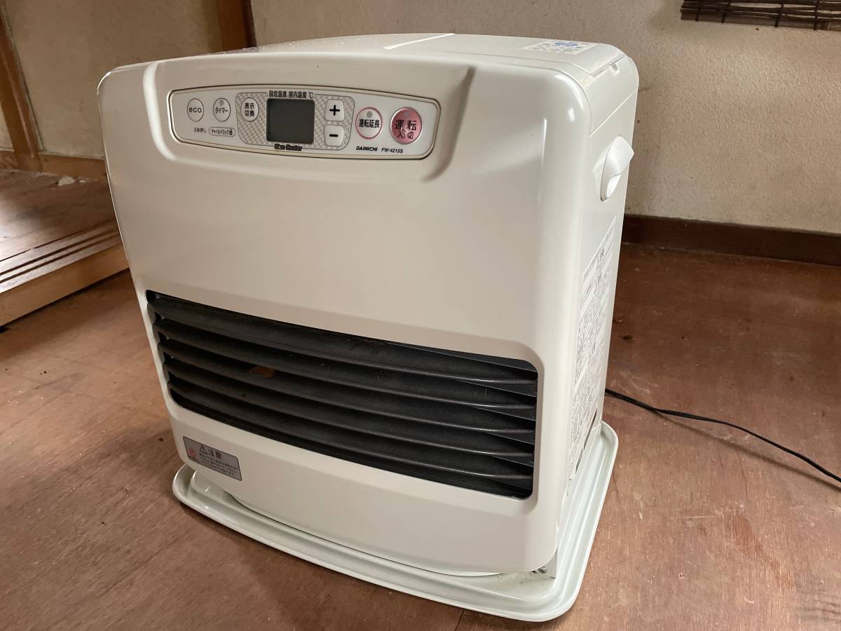 石油ファンヒーター FW-4215S fw－4215sの通販 2015年製 ウエダ金物 