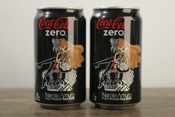 ☆【安室奈美恵 コカ・コーラゼロ】未開封 2本 セット まとめ 2010年 