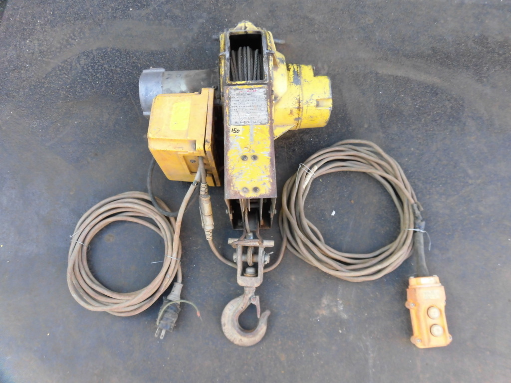 定番，正規品 埼玉川越発 150トーヨー BH-400 ベビー ホイスト 130kg 30m 100V 動画あり み 売切(その他)｜売買されたオークション情報、yahooの商品情報をアーカイブ公開 - オークファン その他