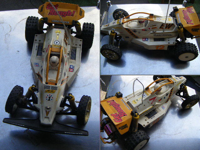 ナリス ジャンク 電動RCカー シャーシ、タミヤ C.P.R.UNIT P-100F FET tp-s148