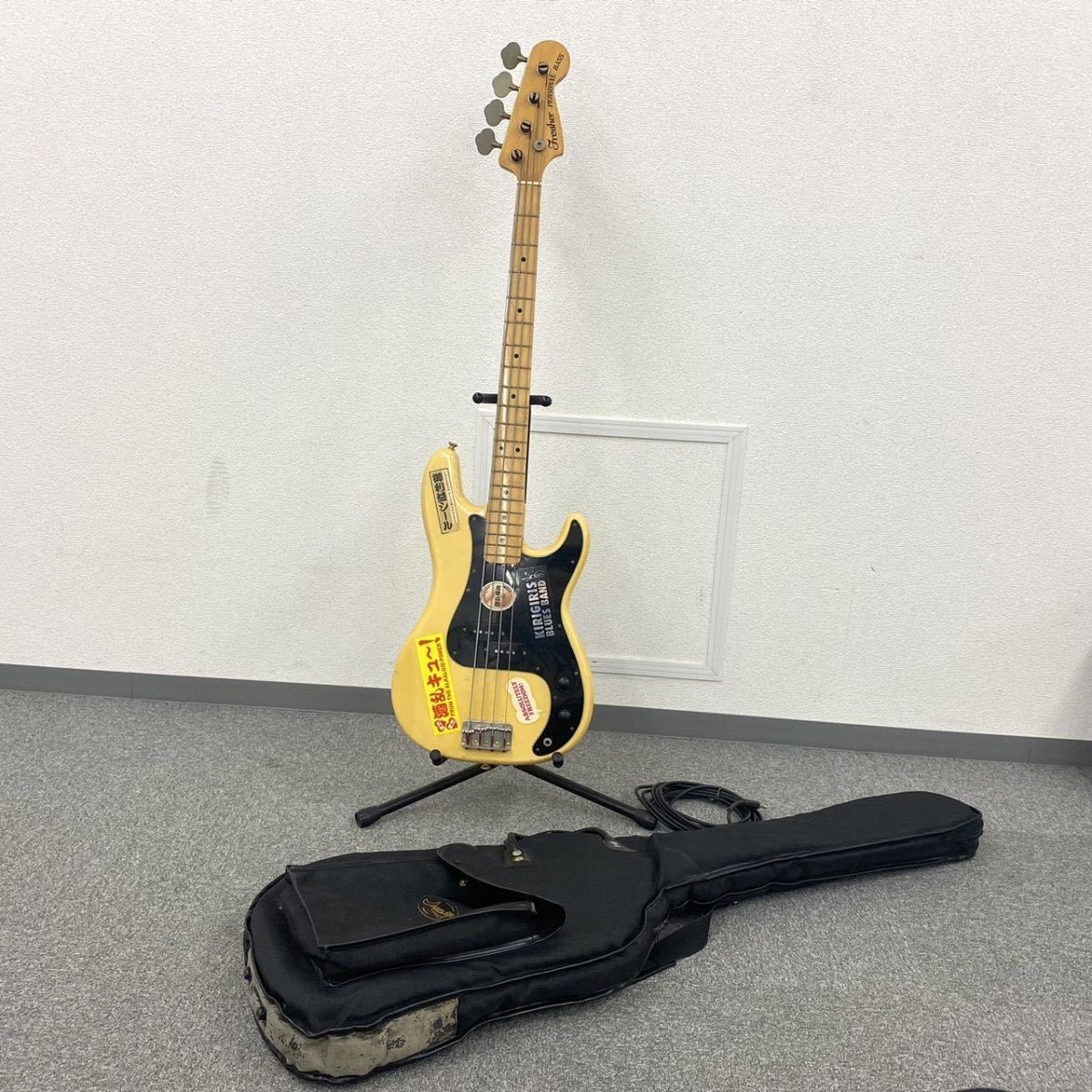 Fresher フレッシャー エレキベース PERSONAL BASS ケース付 楽器 器材