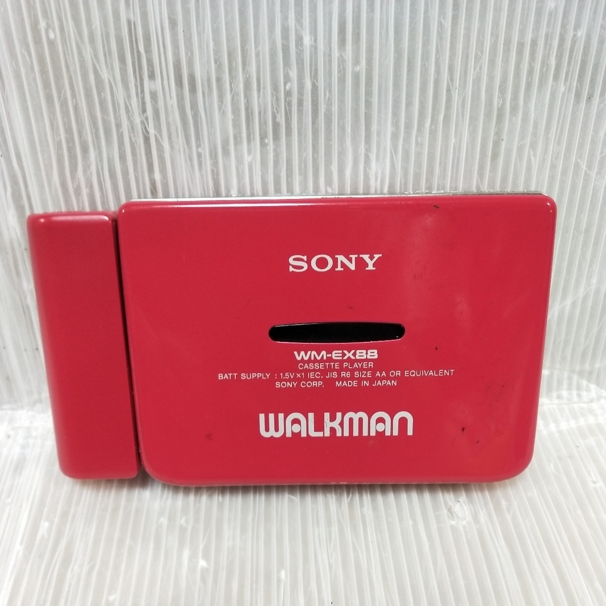 SONY WM-EX88 WALKMAN ソニー カセットウォークマン と RM-88E