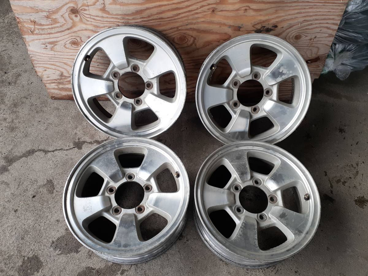 5.5J +22 139.7 16×5.5J ☆JB23ジムニー☆純正AW 109mm 5.5J +22 139.7 16×5.5J ☆JB23ジムニー☆純正AW 109mm