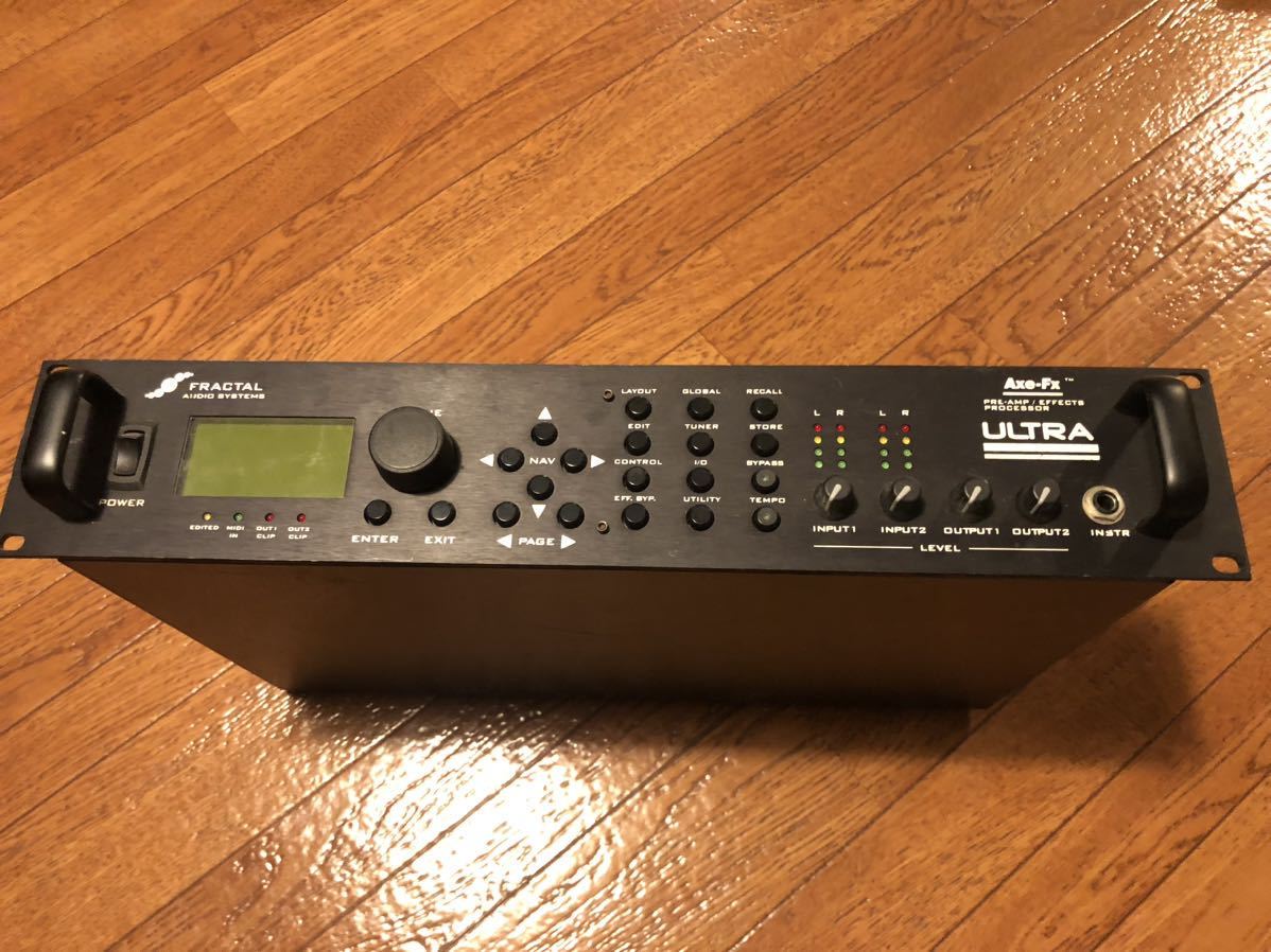 ジャンク品 FRACTAL AUDIO SYSTEMS Axe-Fx ULTRA 正規品