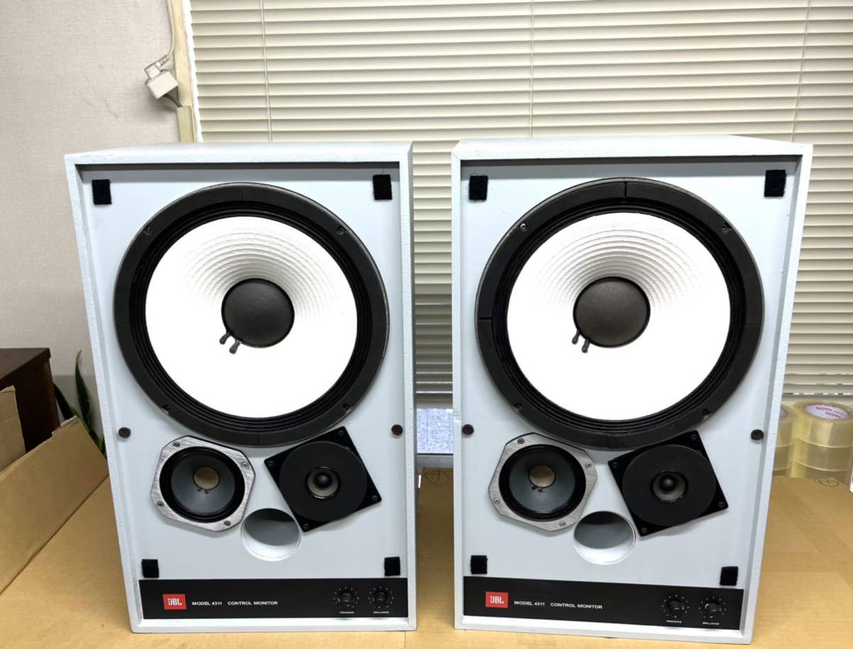 JBL 4311A MONITOR CONTROL モニタースピーカー ペア。動作品 【公式通販】
