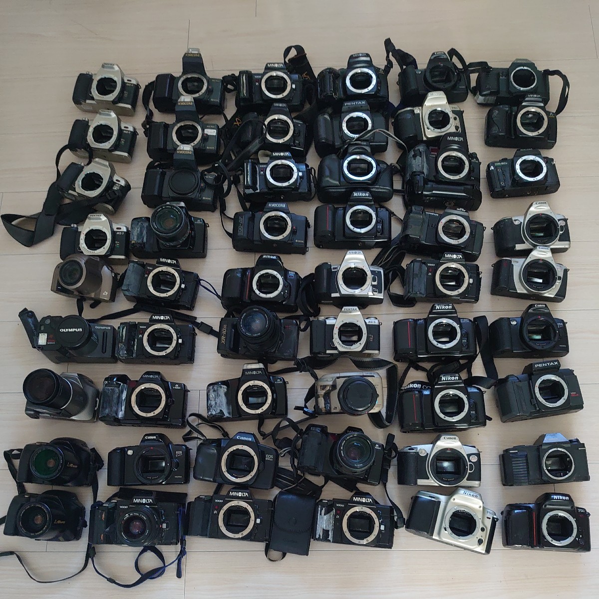 フィルムカメラとレンズセット　まとめ売り フィルムカメラレンズ付きまとめて フィルムカメラレンズ付きまとめて
