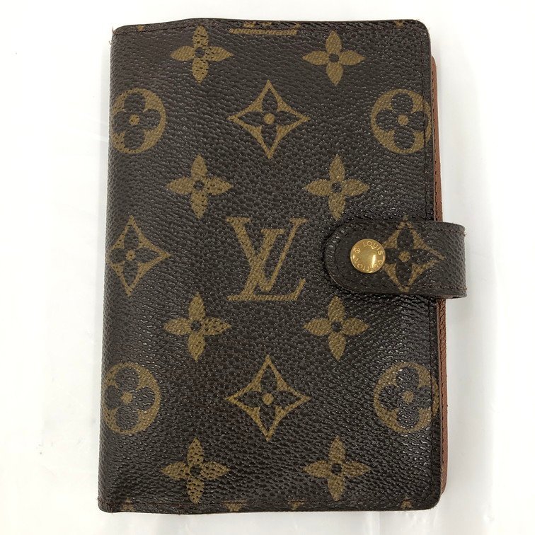 LOUIS VUITTON ルイヴィトン 手帳カバー モノグラム アジェンダPM 