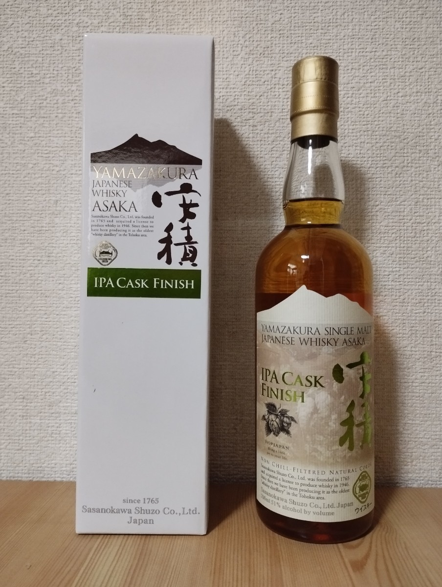 【他にも出品中 同梱可能】限定品 安積 IPA CASK FINISH 検索 響 余市 秩父 嘉之助 山崎 白州 イチローズモルト 津貫 駒ヶ岳