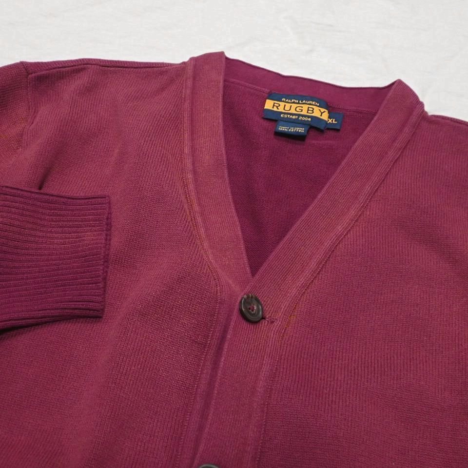 ☆RUGBY RALPH LAUREN/ラルフローレンラグビー ニットカーディガン XL