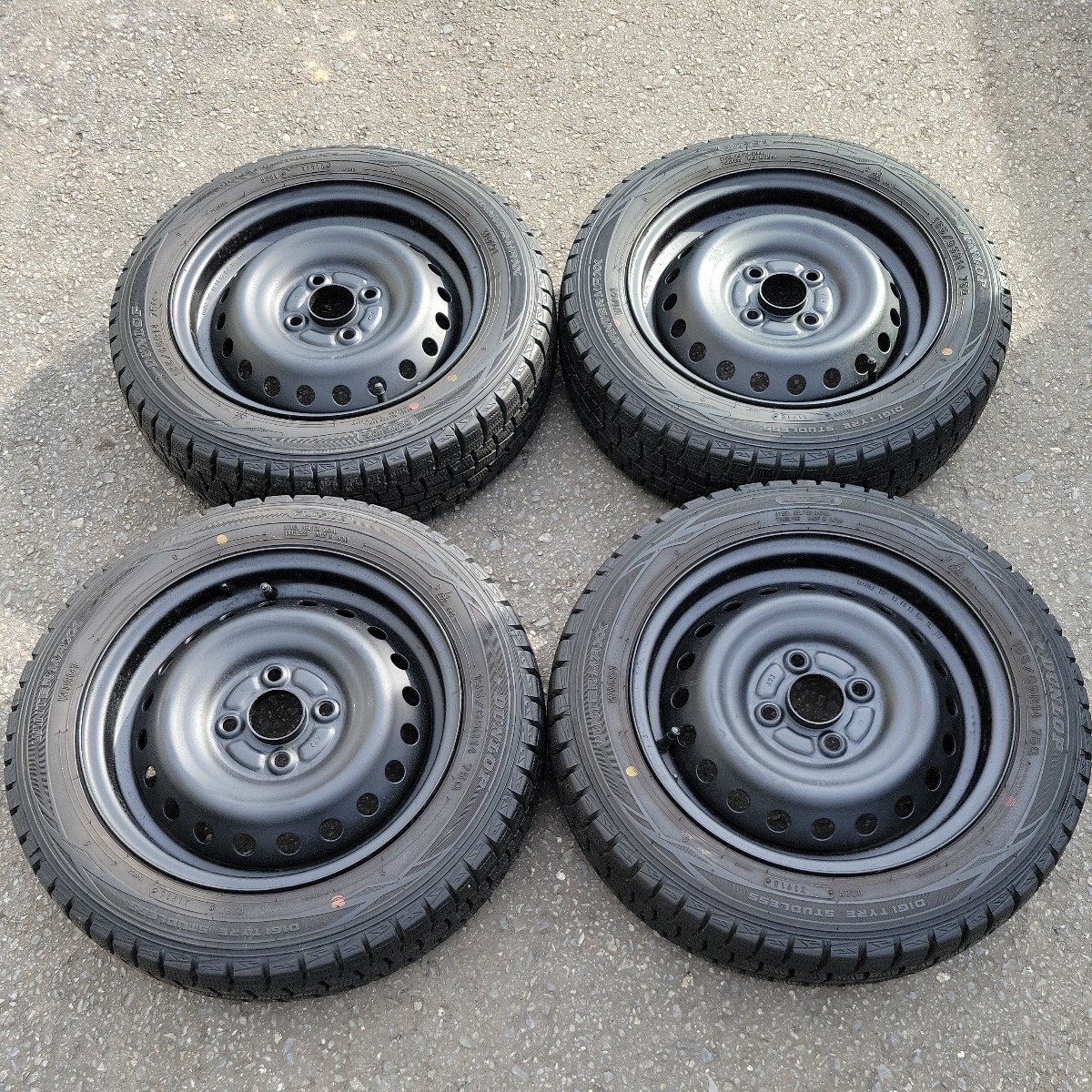 最終価格!!☆軽自動車◇155/65R14◇ダンロップwinterMAX01