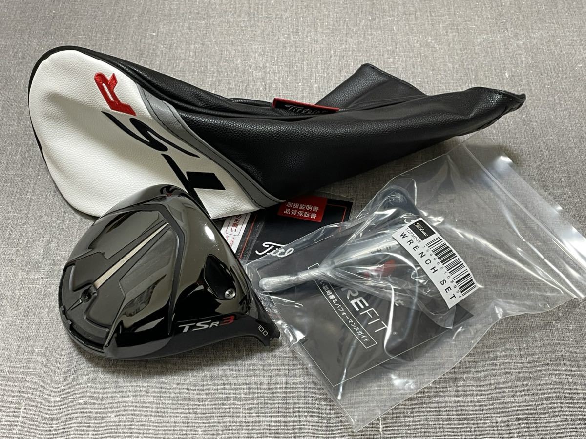 日本仕様 タイトリスト TSR3 10度 ドライバー ヘッド