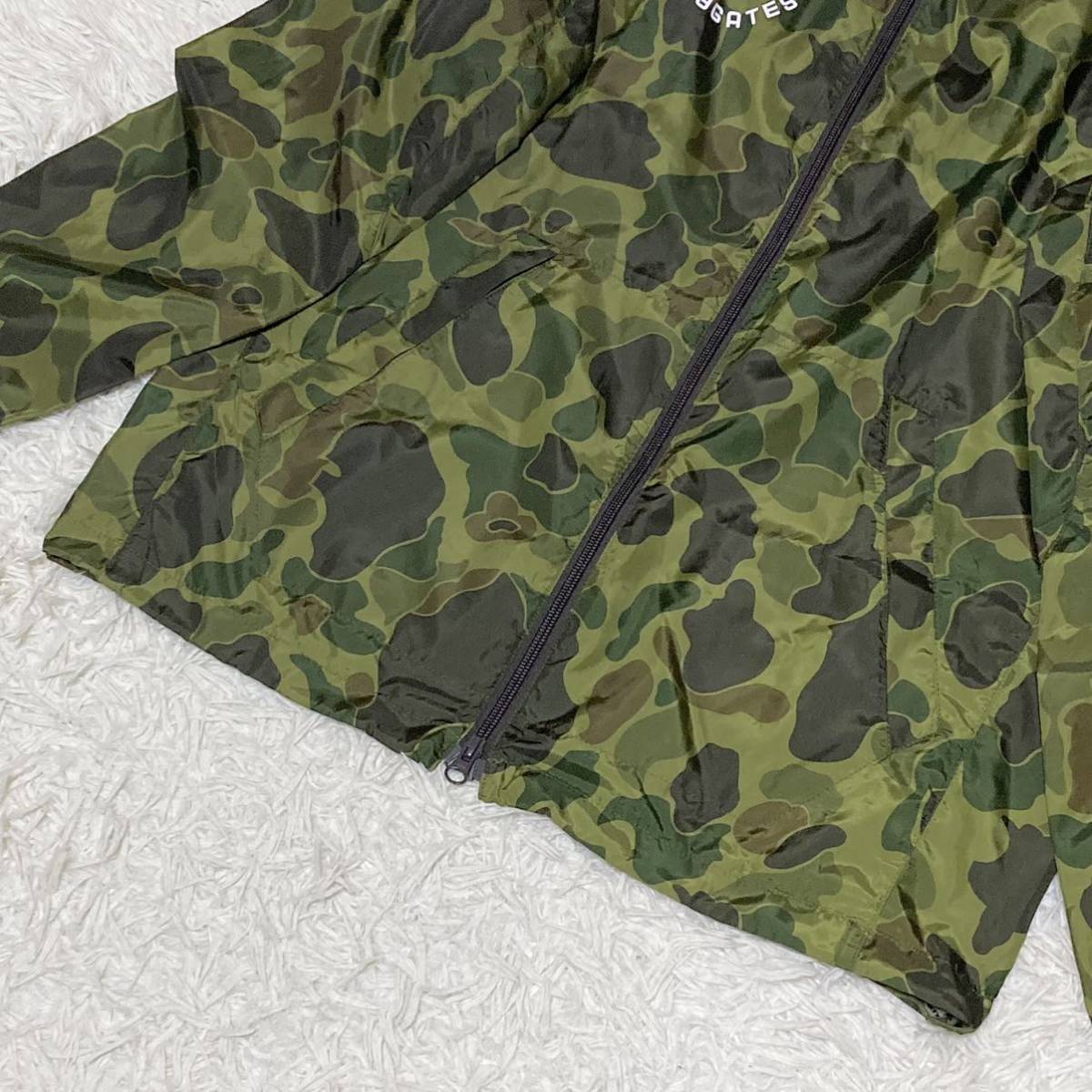 美品！PEARLY GATES パーリゲイツ ナイロンジャケット迷彩 カモ 防水