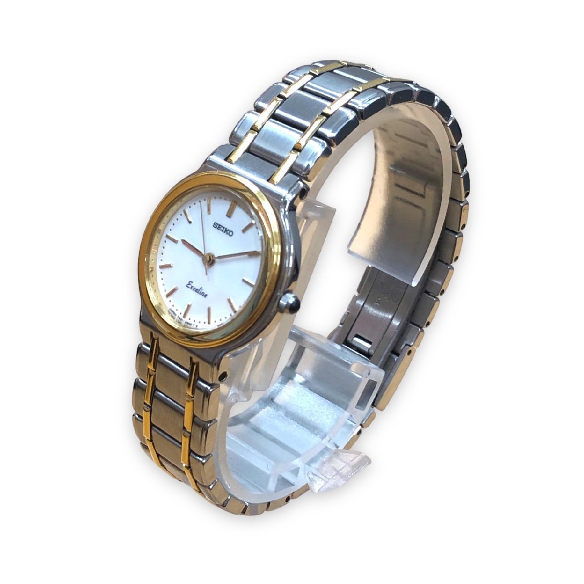 SEIKO エクセリーヌ 7321-0560 レディース ベゼル18KT SEIKO セイコー レディース腕時計 7321-0560 エクセリーヌ 18KTベゼル