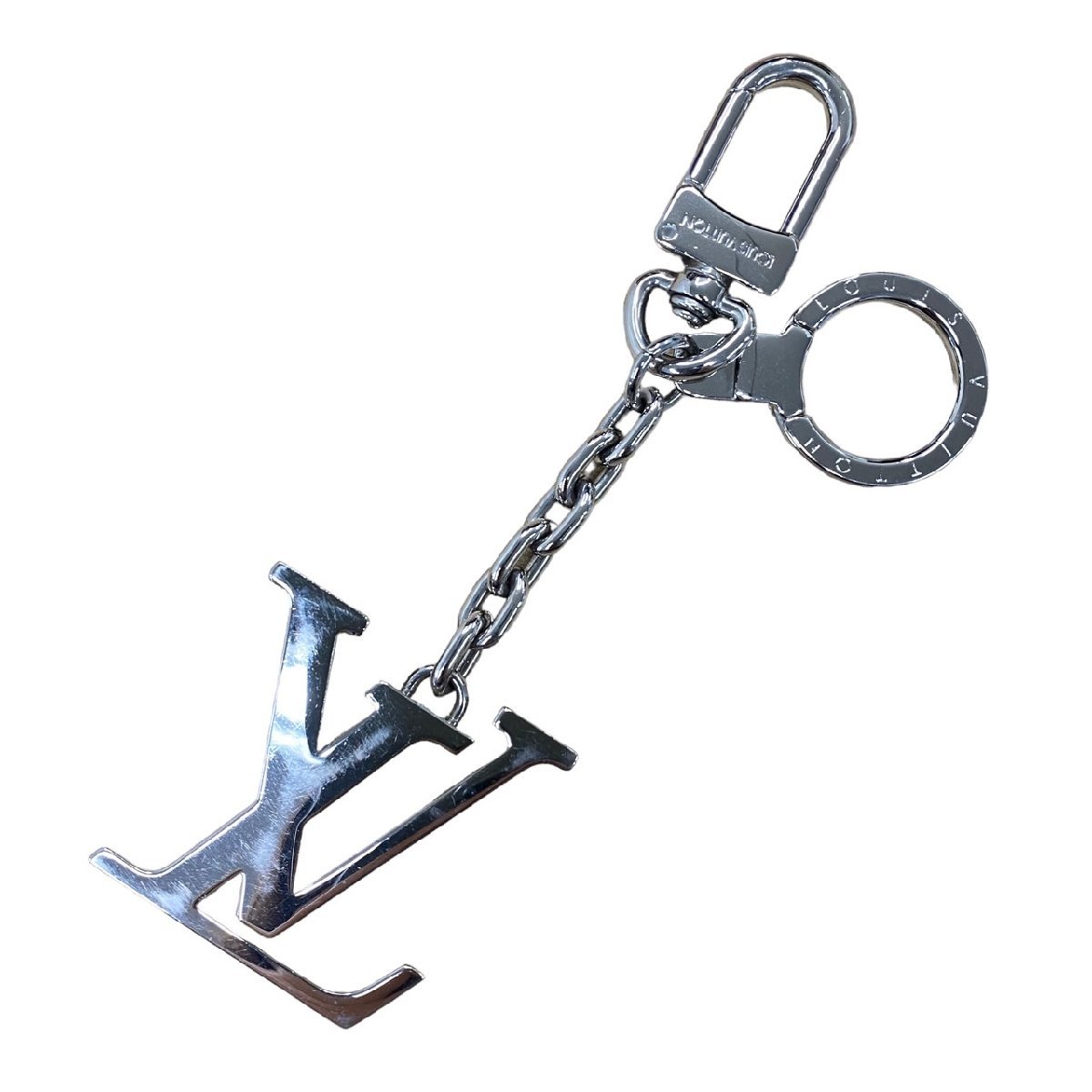 ◆◇◆ LOUIS VUITTON ルイヴィトン キーホルダー ポルト クレ イニシアル LV M65071 キーリング ブランド アクセサリー 中古品 USED