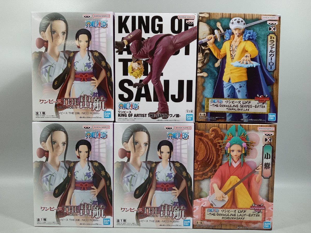 未開封】ワンピース フィギュア 25点 まとめ売り THE 出航 ロビン/ウタ 