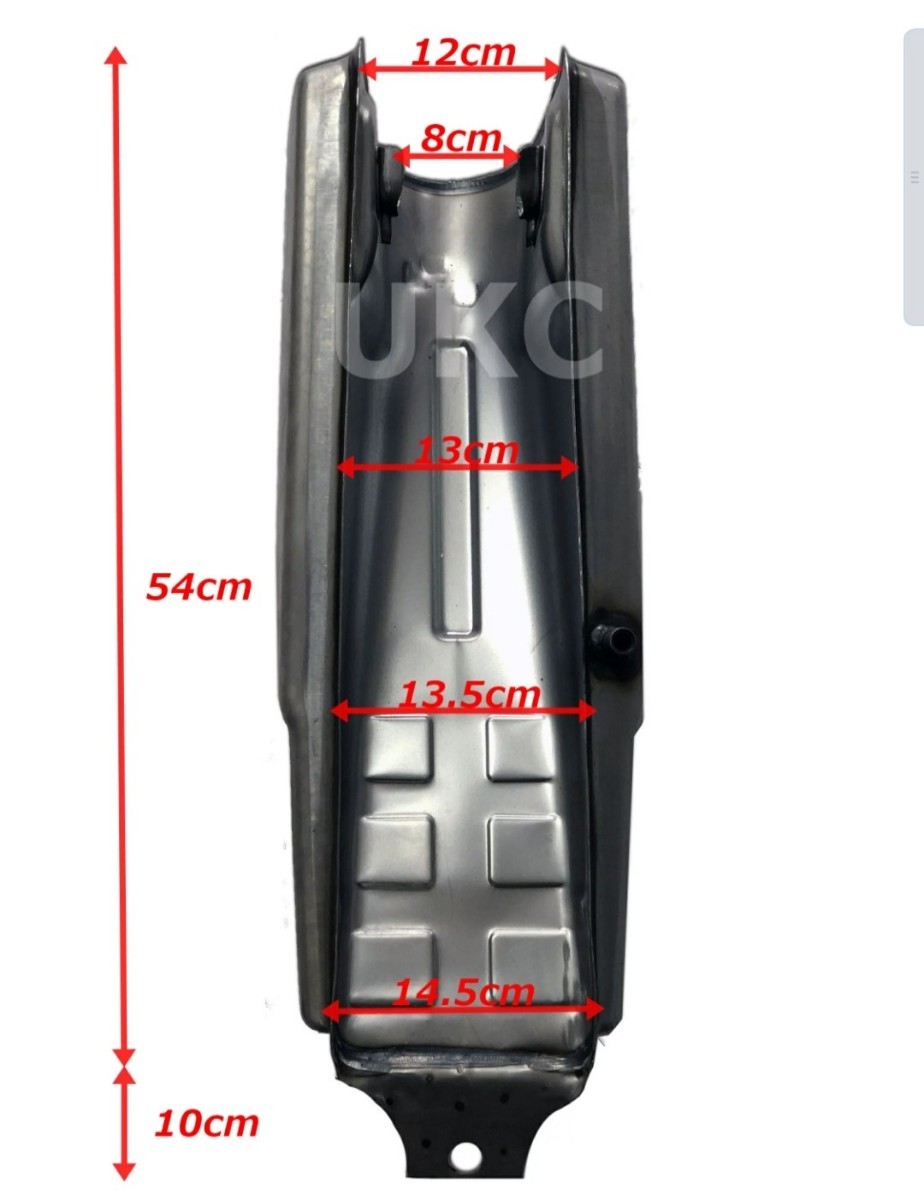 送料無料 限定1個のみ 新品 汎用ガソリンタンク 10L ロングタンク カフェレーサー　クラッシック レトロ　SR ヴィンテージ　コック 鍵付_7