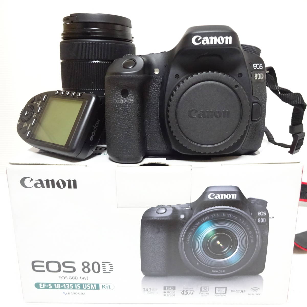 Canon EOS 80D デジタル一眼カメラ 動作未確認 【80サイズ/同梱不可