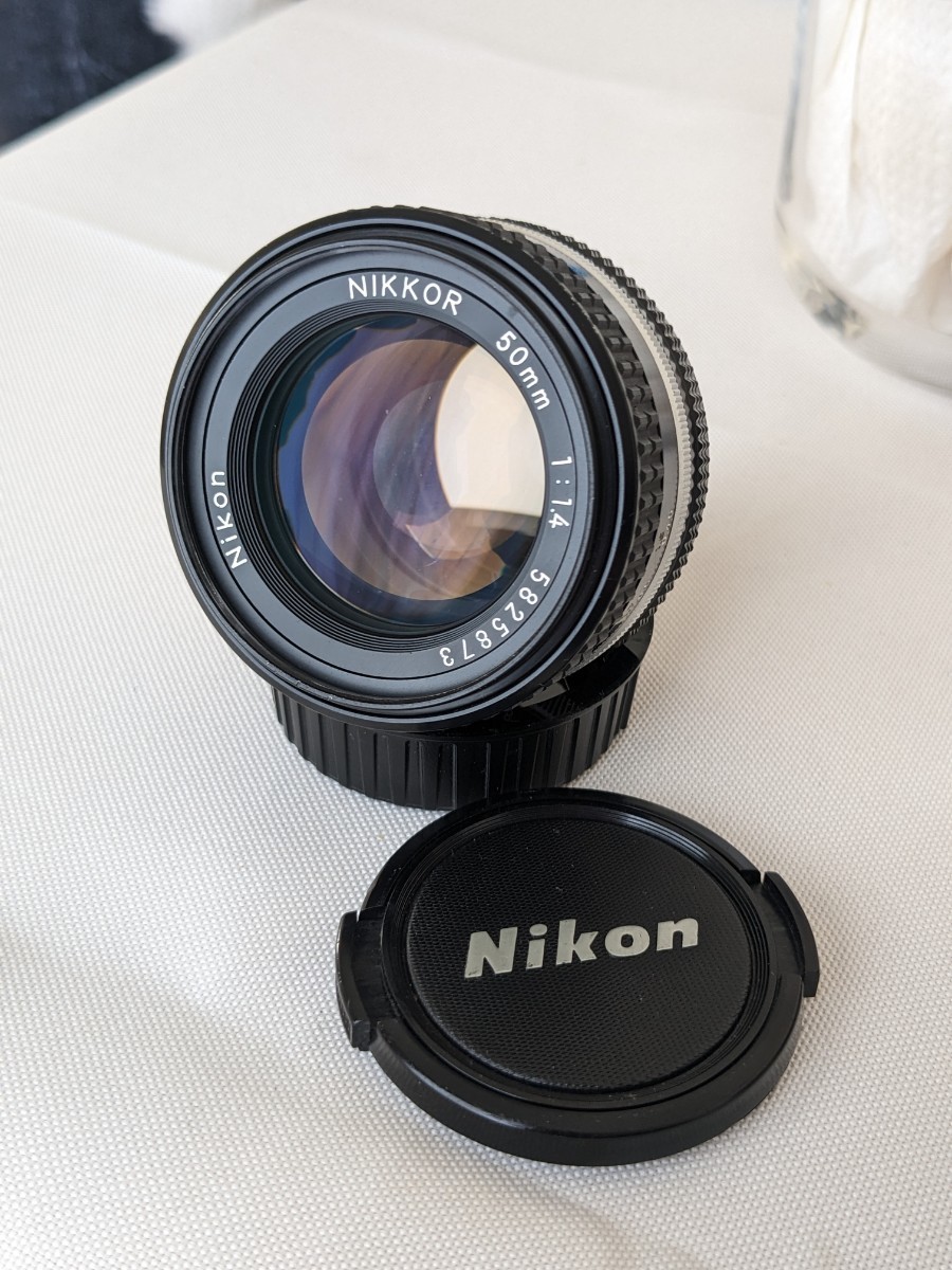 50mm ニコン Nikkor f⁄1.4カメラレンズ公式通販 : 50⁄1:1.4 【美品】