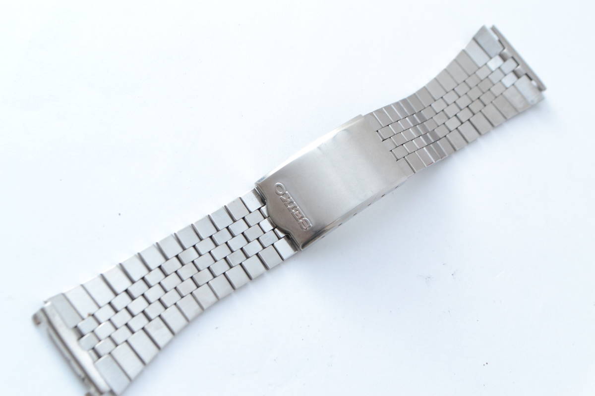 1897 SEIKO 純正ベルト XBA 500 セイコー ステンレス メタルブレス 