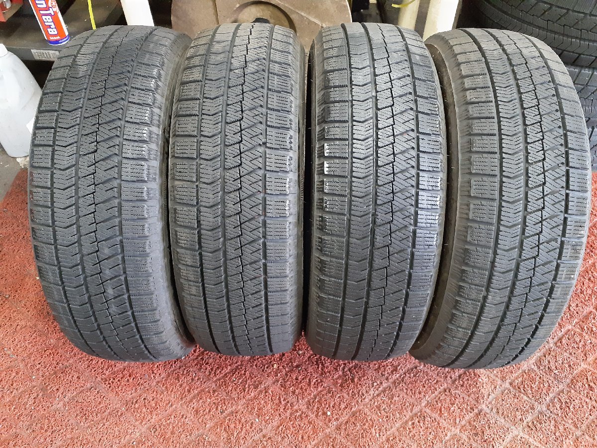 パF4522■185/60R15 84Q　4本価格　BRIDGESTONE BLIZZAK VRX2　送料無料 冬 ’21年 ヤリス フィット シャトル インサイト アクア イグニス