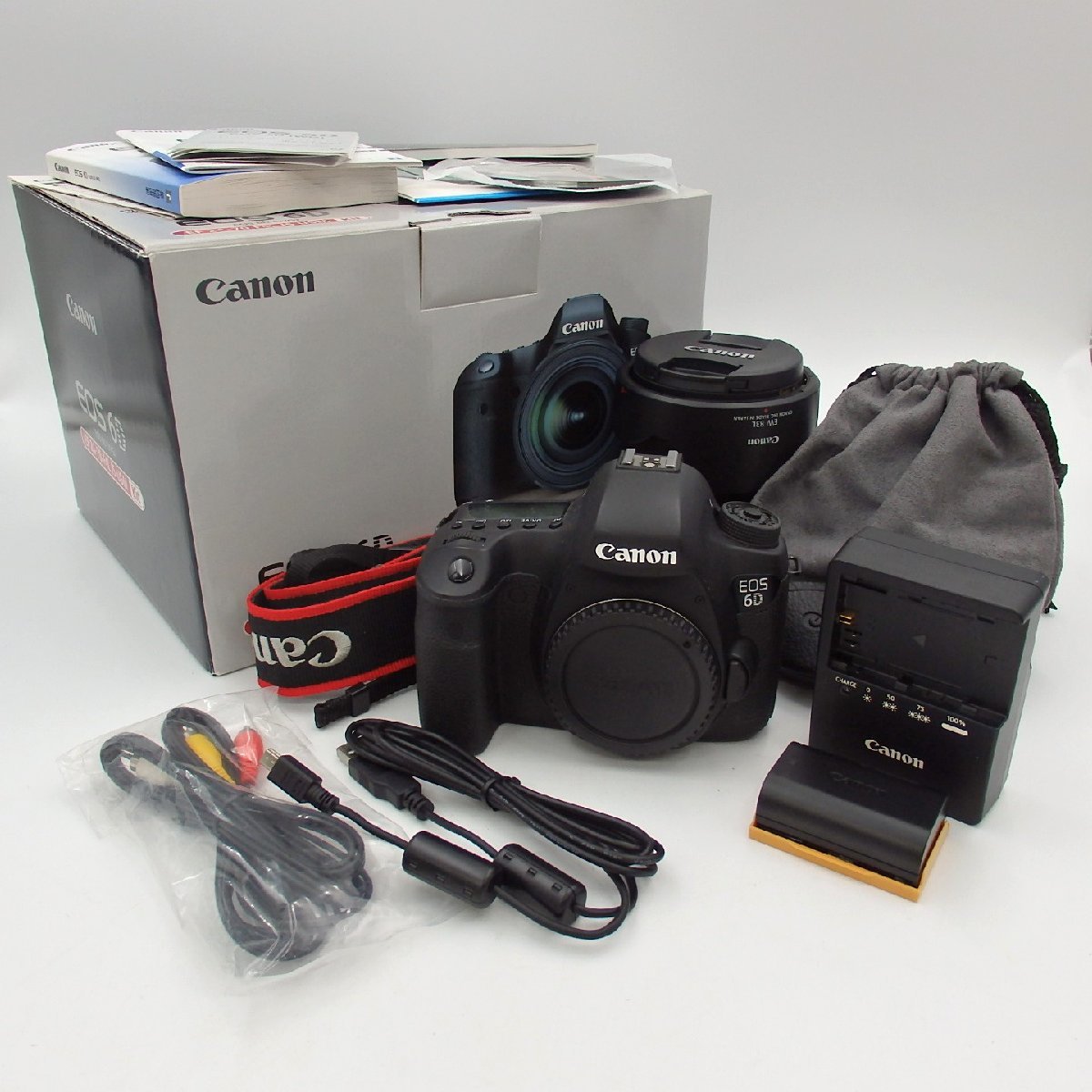 Canon EOS 6D 動作確認済 0 デジタル一眼レフカメラ(2 1円～ Canon