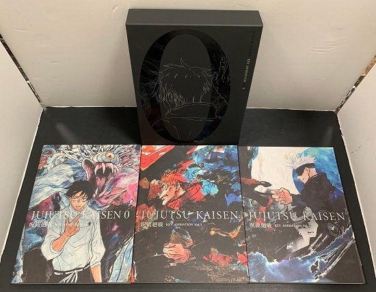 □呪術廻戦 KEY ANIMATION Vol.0&1&2 原画集 3冊セット 公式BOX付 :