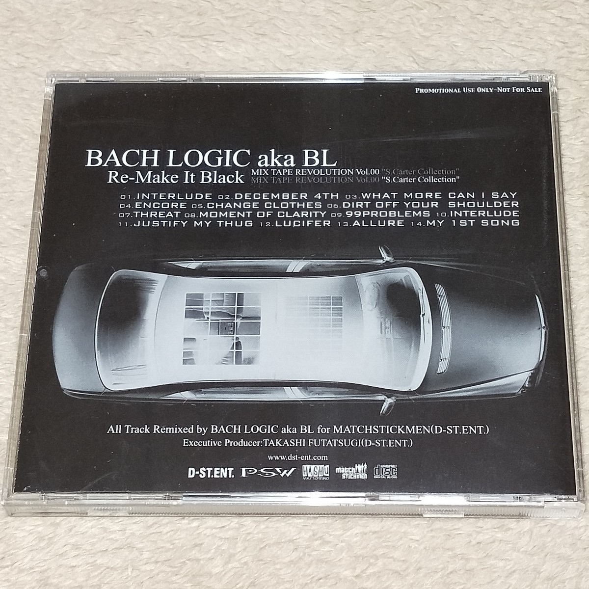 廃盤 限定 BACH LOGIC / RE-MAKE IT BLACK CD JAY-Z japanese hip hop
