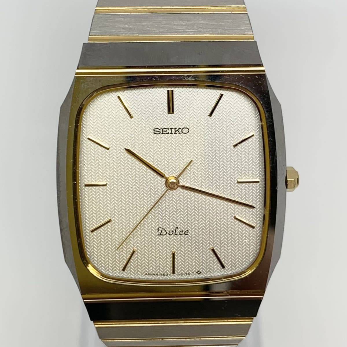 ③セイコー ドルチェ 9531-5140 R1 SEIKO DOLCE 腕周り 約18㎝ SS 
