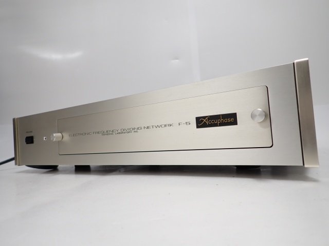アキュフェーズ　Accuphase F-5 チャンデバ　2wayボード付き チャンネルデバイダー F-5 アキュフェーズ Accuphase CランクAccuphase