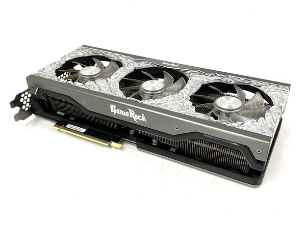 Palit RTX3090 GAMEROCK 24GB GDDR6X 384bit 3-DP HDMI グラフィックボード ビデオカード PCパーツ ジャンク T8314370