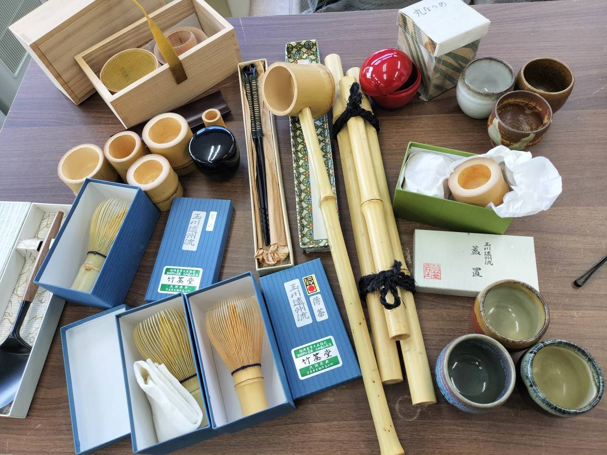 人気，格安 茶道具などおまとめ 茶筅 火箸 なつめ他 お猪口 おまとめ(茶道具)｜売買されたオークション情報、yahooの商品情報をアーカイブ公開 - オークファン 九谷