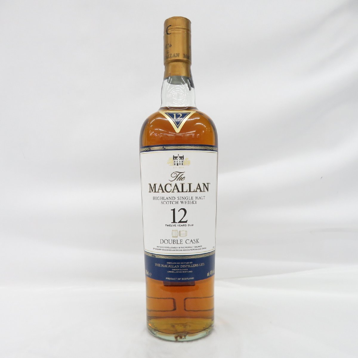未開栓】The MACALLAN ザ・マッカラン 12年 ダブルカスク 旧ボトル