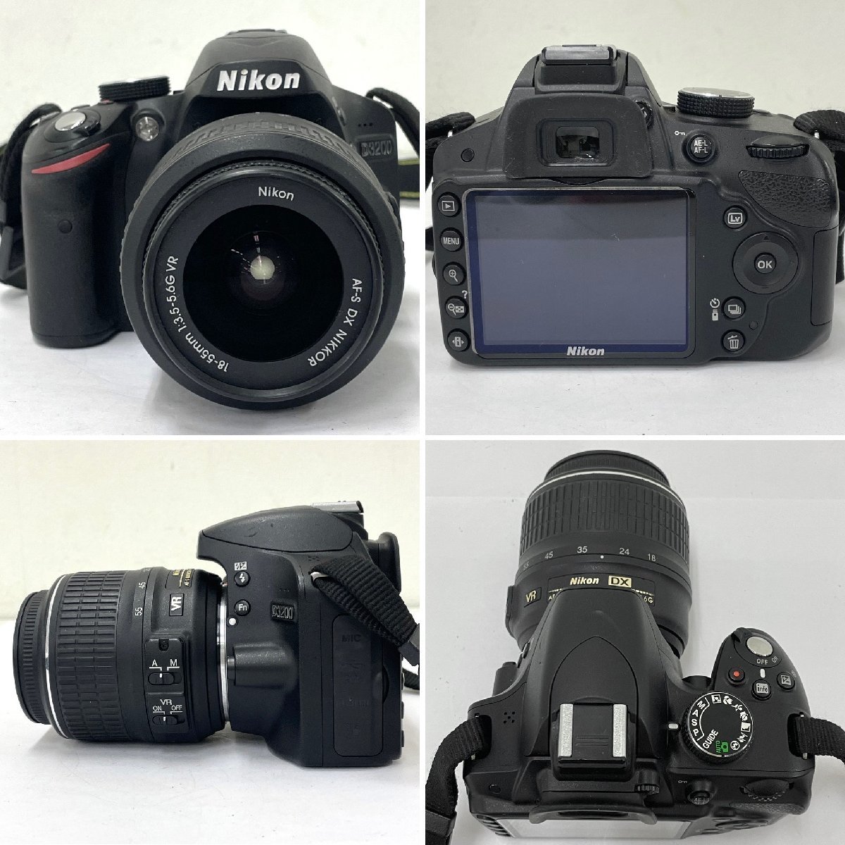 レンズセット◇ニコン NIKON◇D3200 本体 AF-S DX NIKKOR 18-55mm 1 