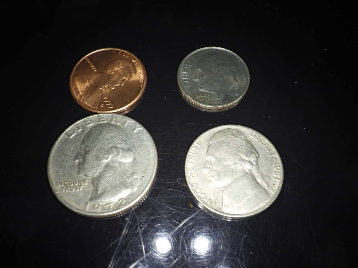 USAコインＱＵＡＲＴＥＲＤＯＬＬＡＲなど４種類大量１．７ｋｇ