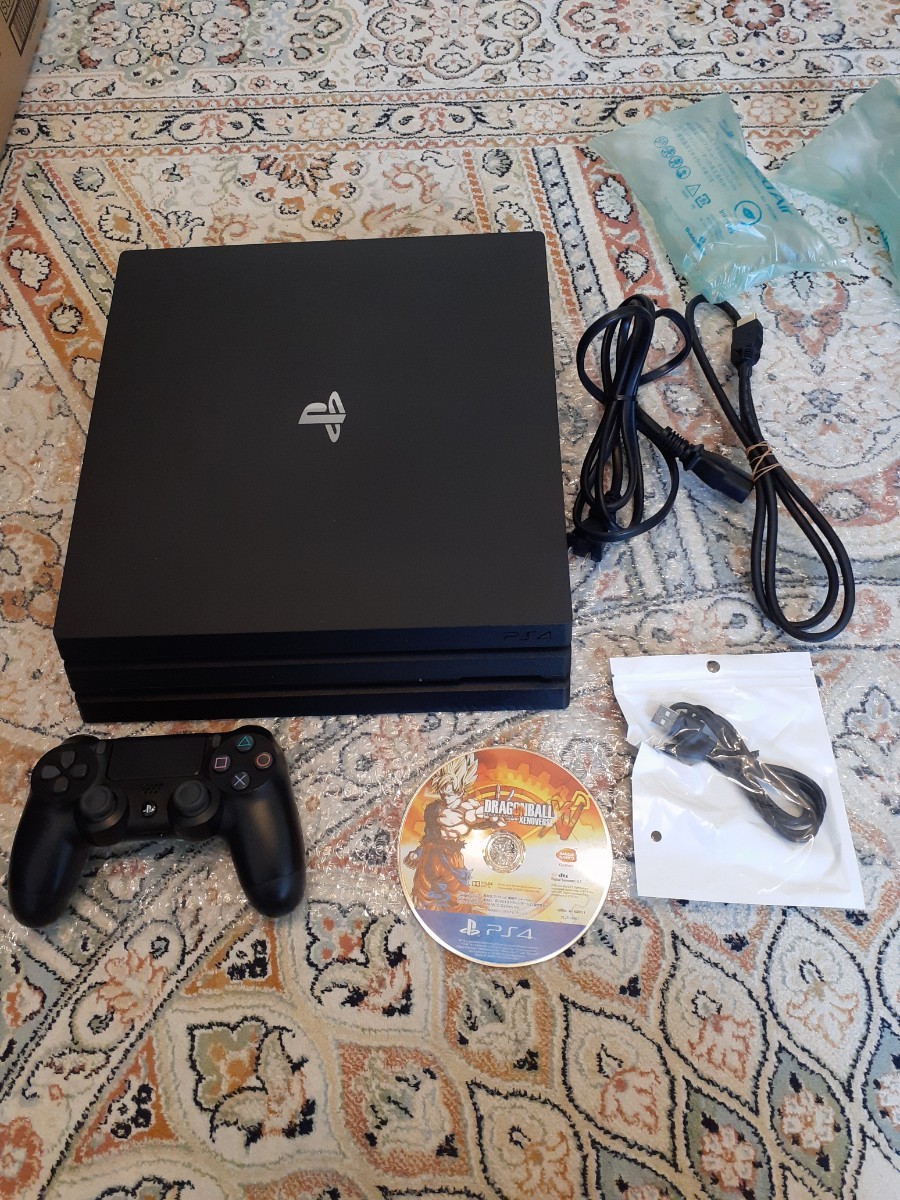 良品 PS4 Pro CUH-7100B 1TB 本体一式 ドラゴンボールゼノバース 